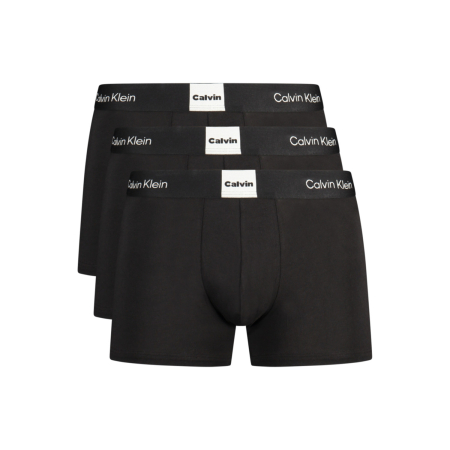 Lenjerie intima - Set de boxeri bărbați, Calvin Klein, Bumbac, Negru