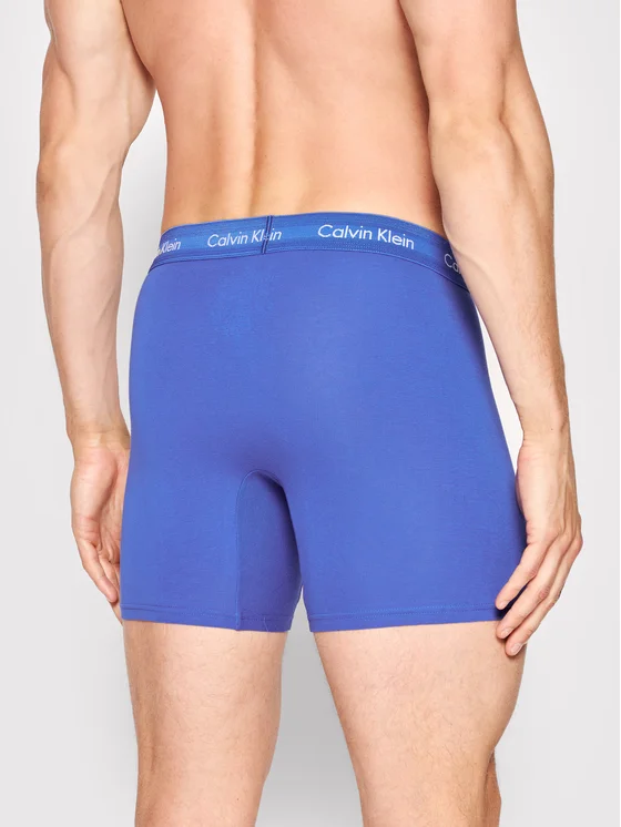 Set de boxeri, Calvin Klein, Pentru barbati, 3 Perechi, Bumbac, Multicolor, M [5]