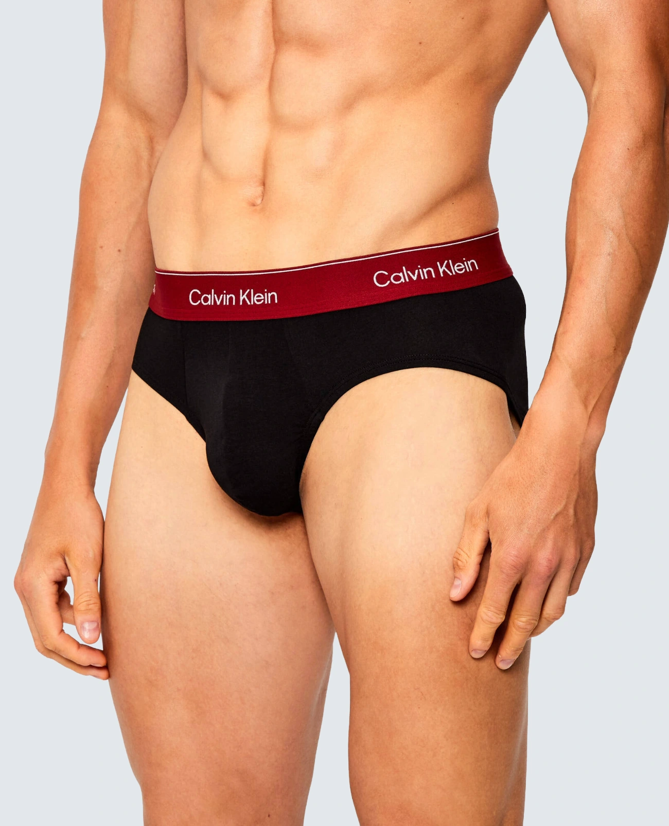 Set de chiloti barbati, Calvin Klein, Negru, Bumbac, 3 Perechi [1]