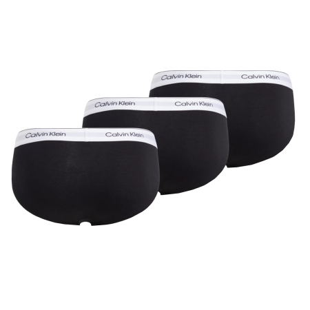 Set de chiloti barbati, Calvin Klein, Negru, Bumbac, Logo [1]
