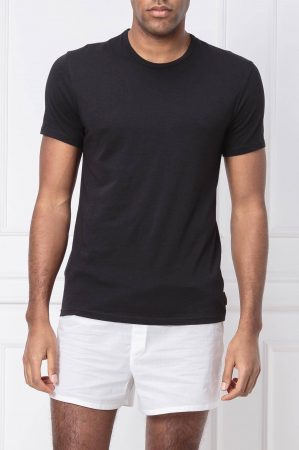 Set tricou bărbați, Calvin Klein, Negru, Bumbac, 2 Piese [1]