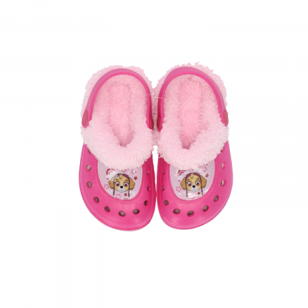 Slapi Copii, Paw Patrol, Captusit cu plus, Roz