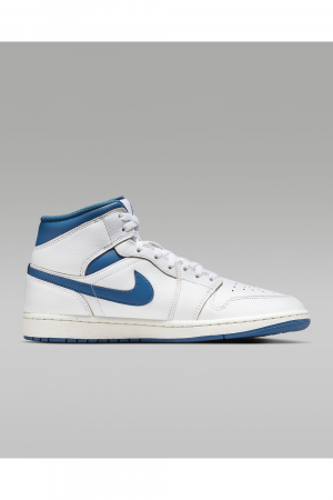 Sneakers Barbati, Air Jordan, 1 Mid SE, Piele, Alb, 44 EU [1]