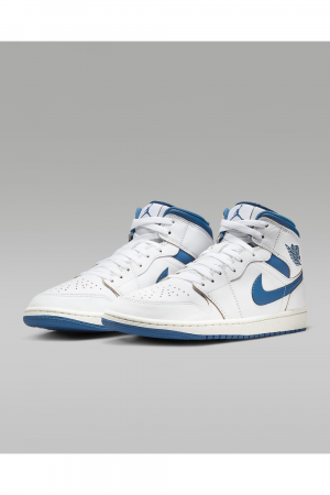 Sneakers Barbati, Air Jordan, 1 Mid SE, Piele, Alb, 44 EU