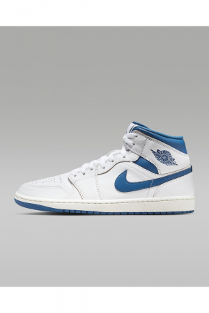 Sneakers Barbati, Air Jordan, 1 Mid SE, Piele, Alb, 44 EU [2]