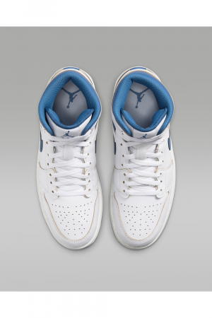 Sneakers Barbati, Air Jordan, 1 Mid SE, Piele, Alb, 44 EU [3]