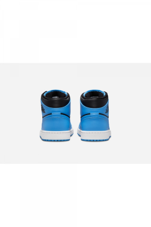 Sneakers Barbati, Air Jordan, 1 Mid, University Blue, Piele [4]