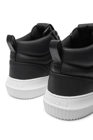 Sneakers Barbati, Calvin Klein Jeans, Negru, Piele Naturala [4]