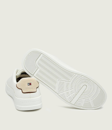 Sneakers Barbati, Tommy Hilfiger, Alb, Piele Naturală [3]