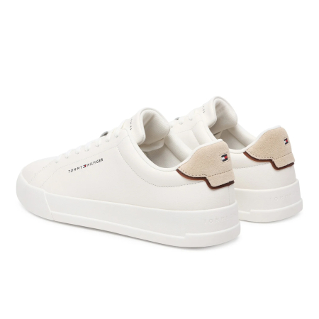 Sneakers Barbati, Tommy Hilfiger, Alb, Piele Naturală [1]