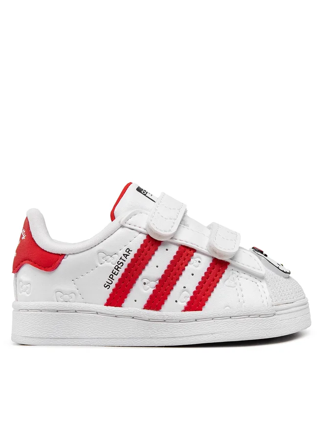 Sneakers Copii, Adidas Originals, Hello Kitty, Superstar, Alb, 27 EU [1]