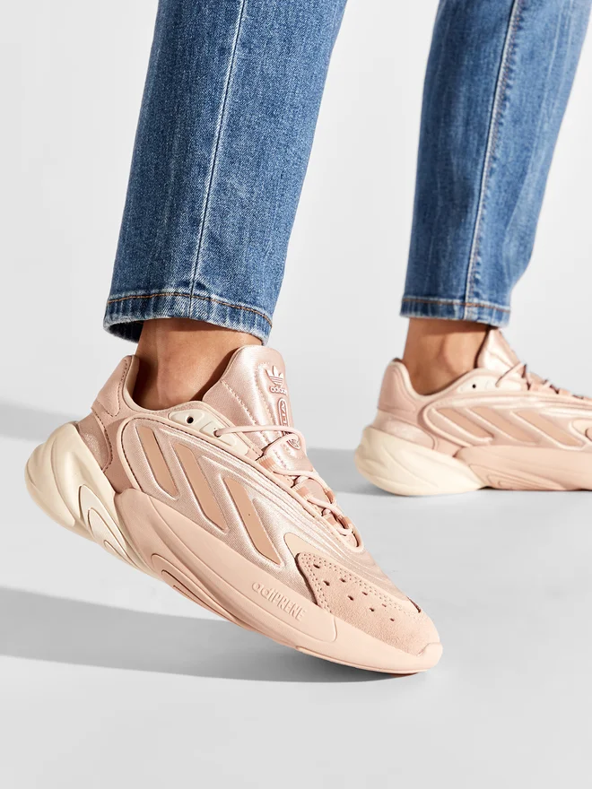 Sneakers Dama, Adidas Originals, Ozelia, Adiprene, Piele de antilopa, Roz [8]