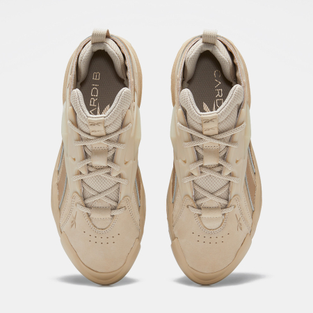 Sneakers Dama, Reebok X Cardi B, Club C, Piele Naturală [3]