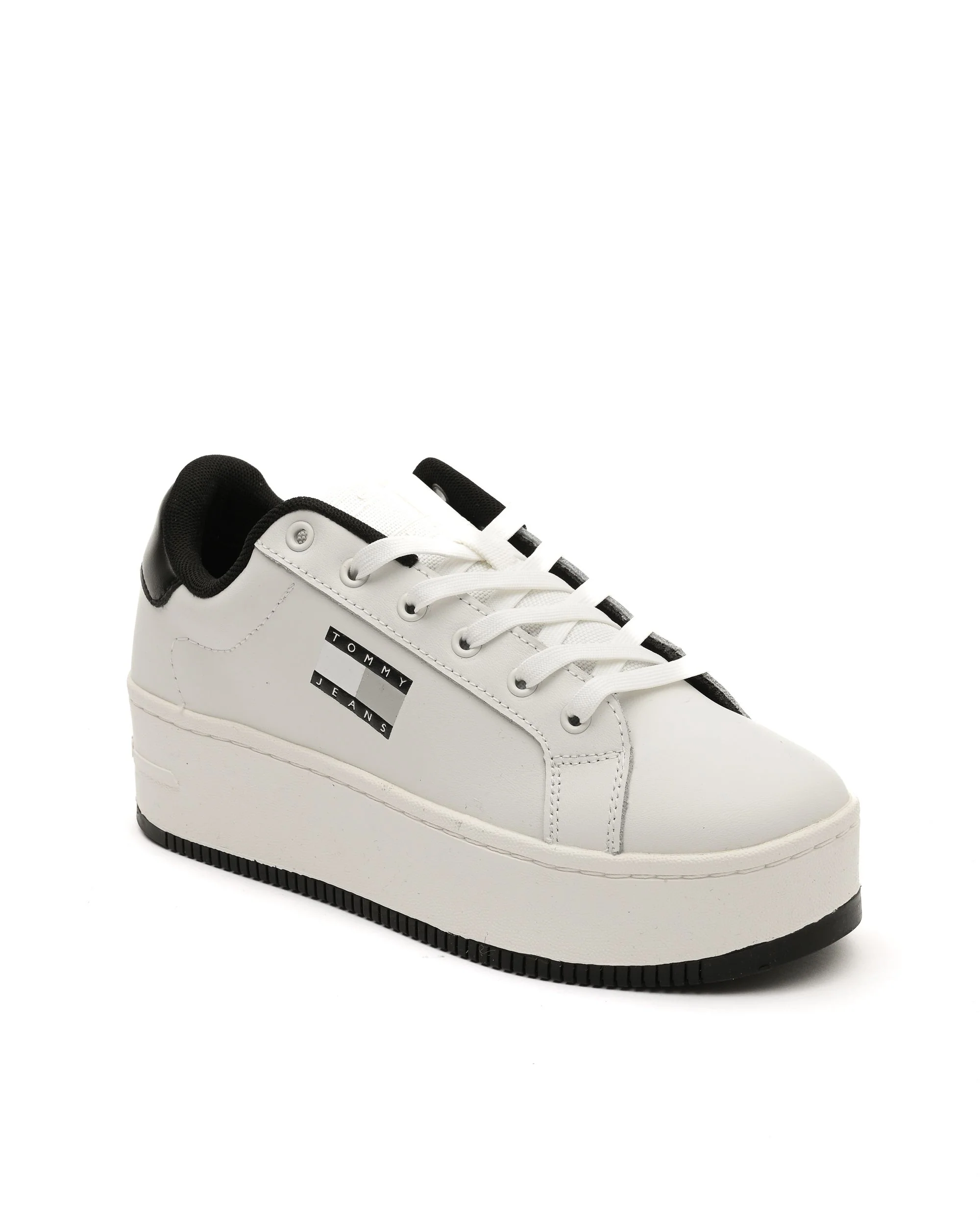Sneakers Dama, Tommy Jeans, Alb, Piele Naturalǎ [2]