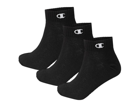 Lenjerie intima - Sosete Dama, Champion, Negru, Bumbac