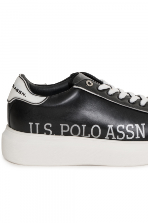 Sneakers Dama, U.S. Polo ASSN, Piele, Negru, 39 EU [3]