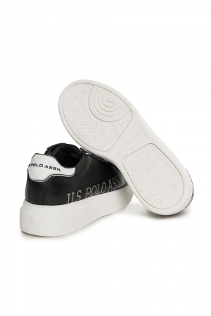 Sneakers Dama, U.S. Polo ASSN, Piele, Negru, 39 EU [2]