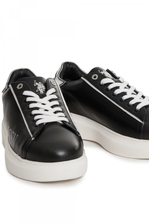 Sneakers Dama, U.S. Polo ASSN, Piele, Negru, 39 EU [4]