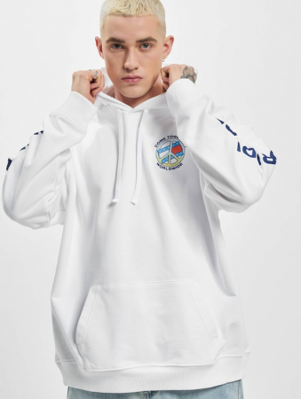 Tommy Jeans, Hanorac Bărbați, Din bumbac organic, Cu imprimeu pe partea din spate, Alb [2]