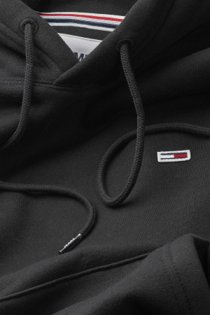 Tommy Jeans, Hanorac Bărbați, Regular fit, Cu buzunar kangaroo, Negru [5]