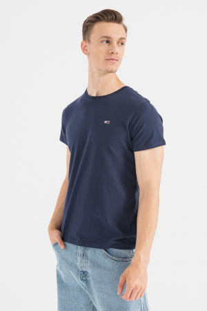 Tommy Jeans, Set de tricouri bărbați, Slim Fit, 2 Piese, Alb/Bleumarin, M [6]