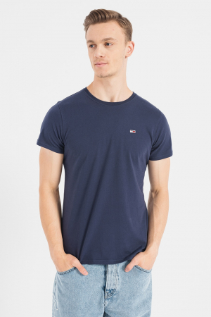 Tommy Jeans, Set de tricouri bărbați, Slim Fit, 2 Piese, Alb/Bleumarin, M [2]