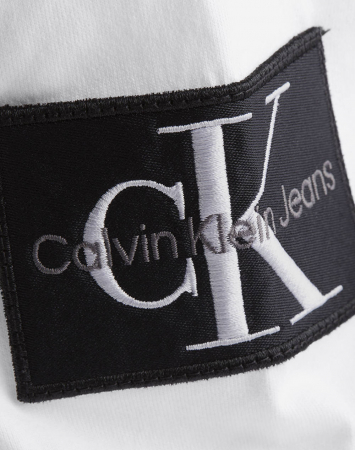 Tricou Barbati, CALVIN KLEIN, Logo, Alb, L INTL [3]