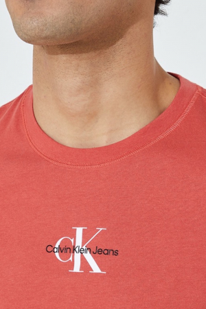 Tricou Barbati, Calvin Klein Jeans, Rosu Coral, M INTL [2]