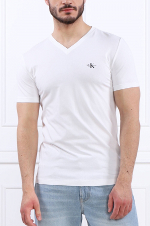 Tricou Barbati, Calvin Klein Jeans, V-neck, Bumbac