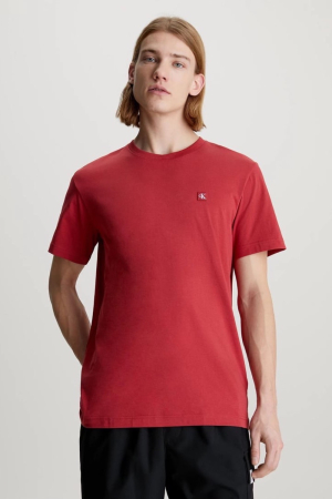 Tricou Barbati, Calvin Klein, Visiniu, Bumbac, Mini Logo [1]