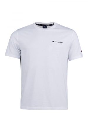 Barbati - Tricou Barbati, Champion, Micrologo, Alb, Bumbac, XL