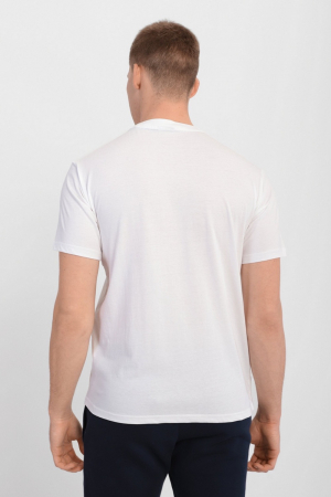 Tricou Barbati, Champion, Micrologo, Alb, Bumbac, XL [2]