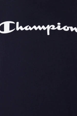 Tricou Barbati, Champion, Text, Albastru inchis, Bumbac, Logo [2]