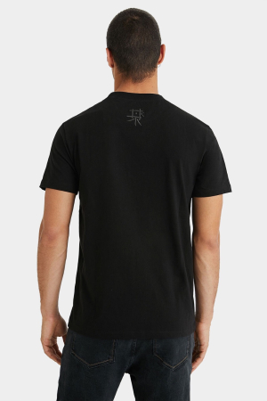 Tricou Bărbați, Desigual, Negru, Bumbac, Imprimeu [1]