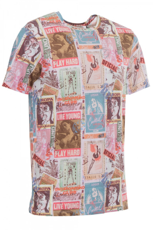 Tricou Barbati, Guess, Multicolor, Bumbac, M [4]