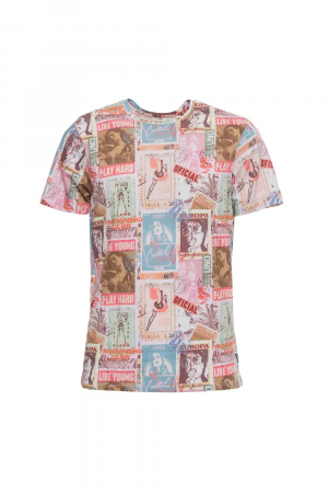 Tricou Barbati, Guess, Multicolor, Bumbac, M [5]