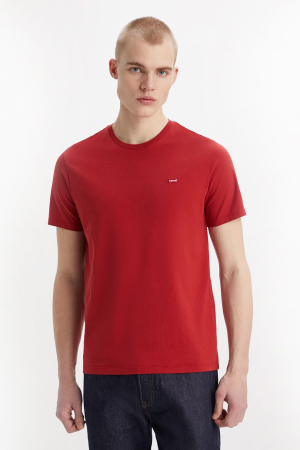 Tricou Bărbați, Levi's, Roșu, Bumbac, Logo Brodat [1]