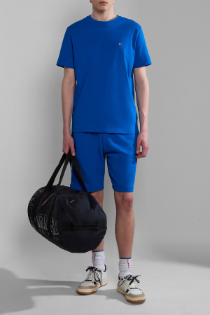 Tricou Barbati, Napapijri, Bumbac, Logo brodat, Decolteu la baza gâtului [4]