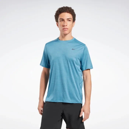 Tricou Barbati, Reebok, Melange Tee, Albastru [1]