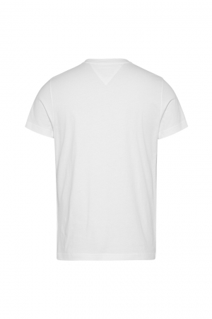 Tricou Barbati, Tommy Hilfiger, Logo brodat, Bumbac, Decolteu la baza gâtului [4]