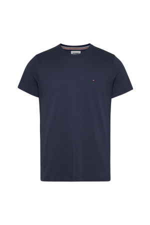 Tricou Barbati, Tommy Hilfiger, Logo brodat, Bumbac, Decolteu la baza gâtului