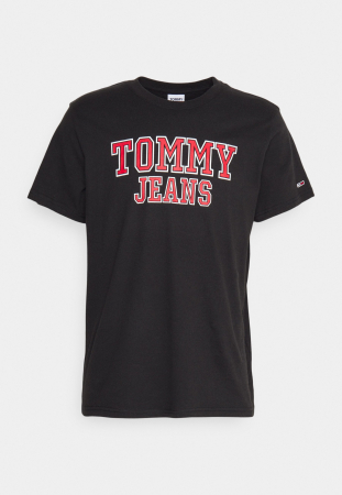 Tricou Barbati, Tommy Hilfiger, Negru, Logo, Bumbac, M