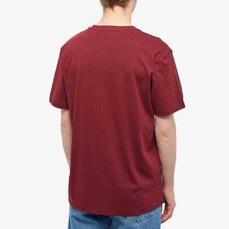 Tricou Barbati, Tommy Jeans, Tennis Club, Bumbac, Roșu de Burgundia [2]