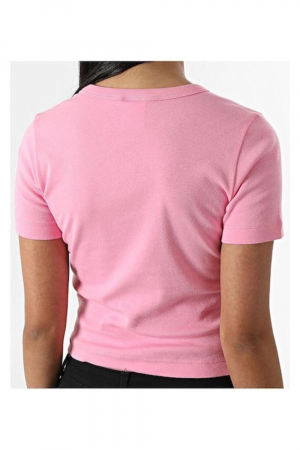 Tricou Crop Dama, Champion, Bumbac, Mini Logo [1]