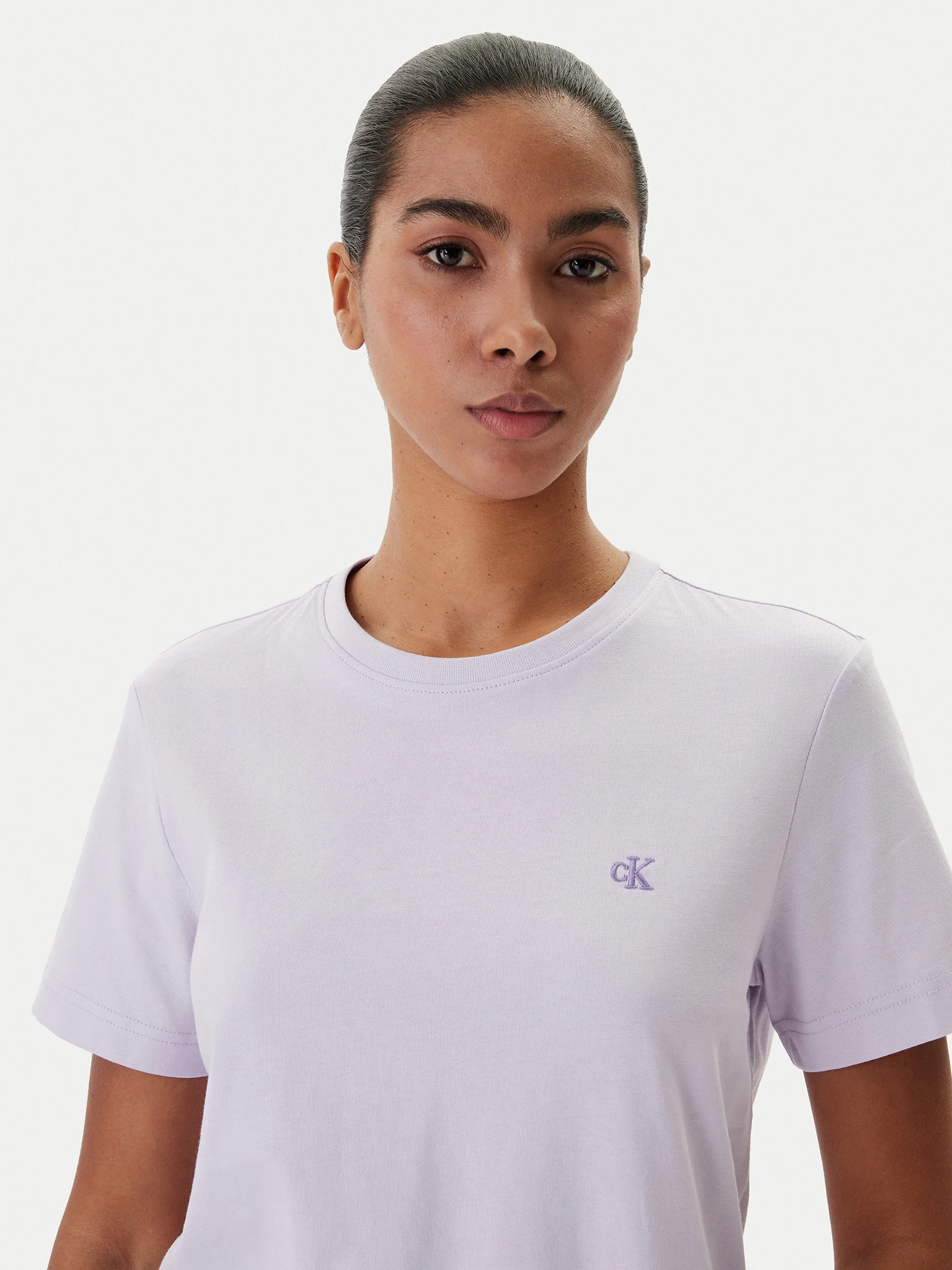 Tricou Dama, Calvin Klein, Bumbac, Mini Logo [4]