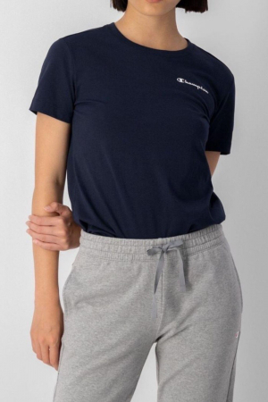 Tricou Dama, Champion, Micrologo, Albastru deschis, Bumbac