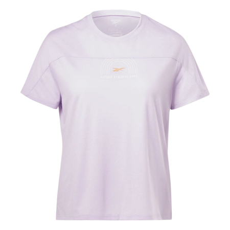 Tricou Dama, Reebok, Supremium Tee, Mov Deschis