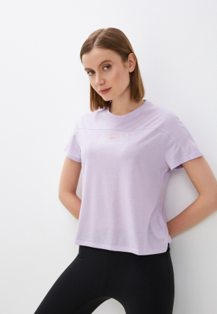 Tricou Dama, Reebok, Supremium Tee, Mov Deschis [1]