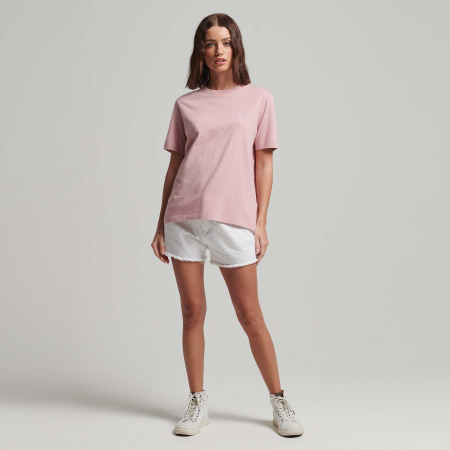 Tricou Dama, Superdry, Logo brodat, Decolteu la baza gâtului, Bumbac, M [2]