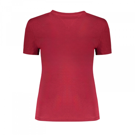 Tricou Dama, Tommy Hilfiger, Decolteu la baza gâtului, Bumbac [4]